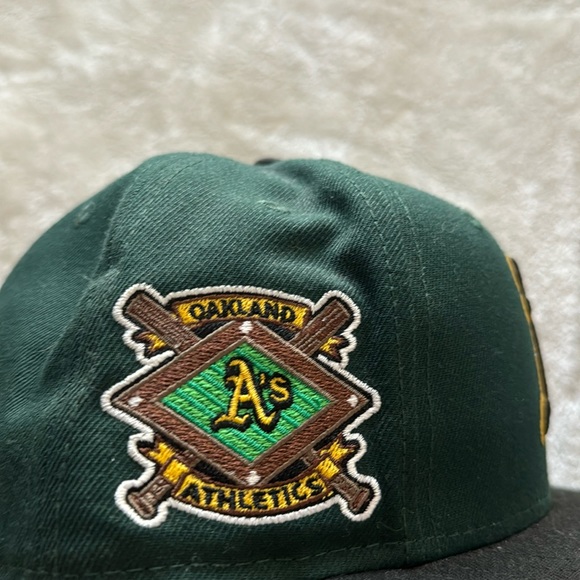 Oakland A’s fitted hat size 7 - Picture 2 of 4